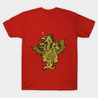 King Ghidorah Notices You! T-Shirt